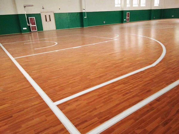 清镇北大附属实验学校室内篮球场施工