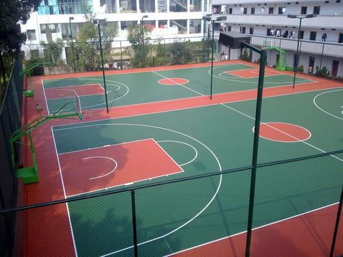 贵阳贵州篮球场施工浅谈篮球场施工对地面的要求