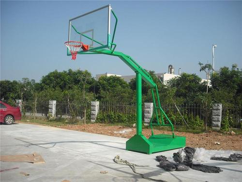 贵阳固定篮球架的怎么安装?