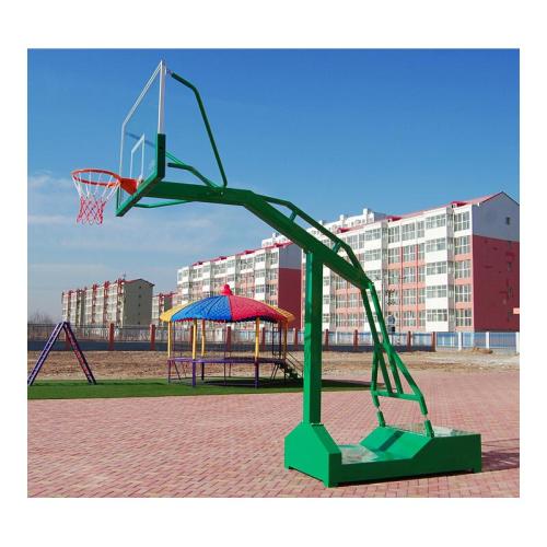 贵阳固定式单臂篮球架的材质及优点